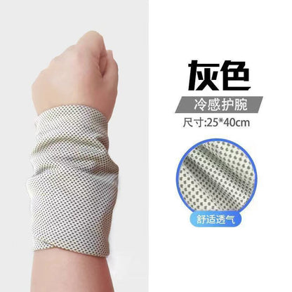 冷感リストバンド 速乾 吸汗 冷却 振るだけでひんやり スポーツ用リストタオル ランニング フィットネス サイクリング 登山 野球 テニス ギフト 多色 男性 女性